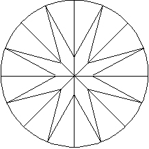 Bottom of Round Diamond